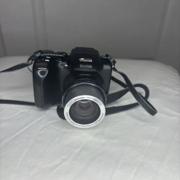 Kodak Easyshare Z712 IS Black 12x Optical Zoom 7.1 MP Digital Camera Y2K W/SD - Picture 1 of 16